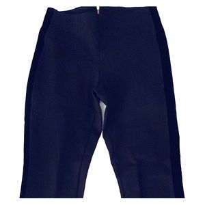 NWOT J. Crew Black Tuxedo Stripe Pixie Pant Size 2